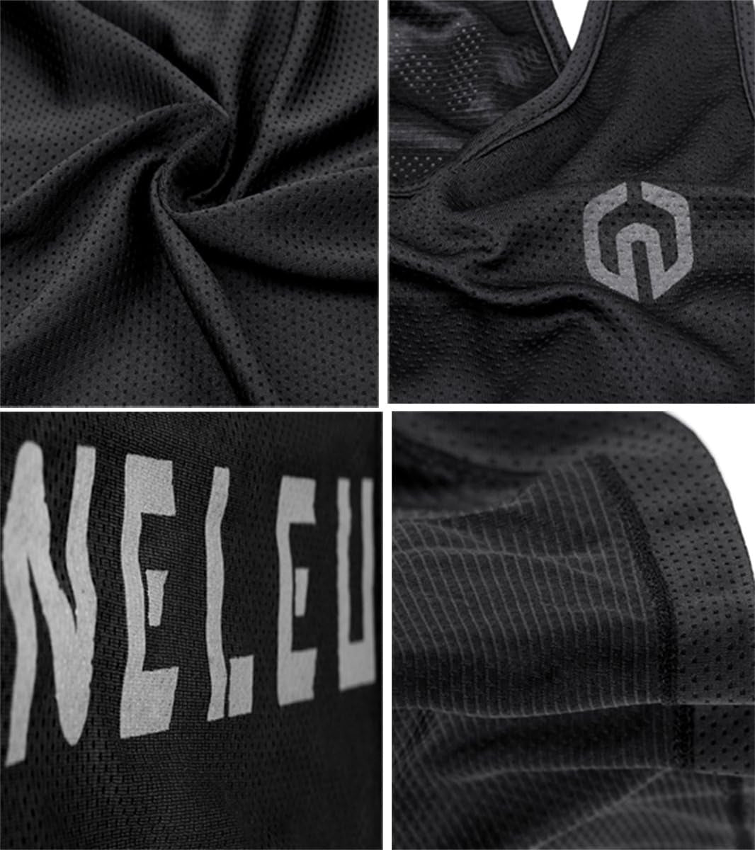 Men'S Workout Running Tank Top Sleeveless Gym Athletic Shirts