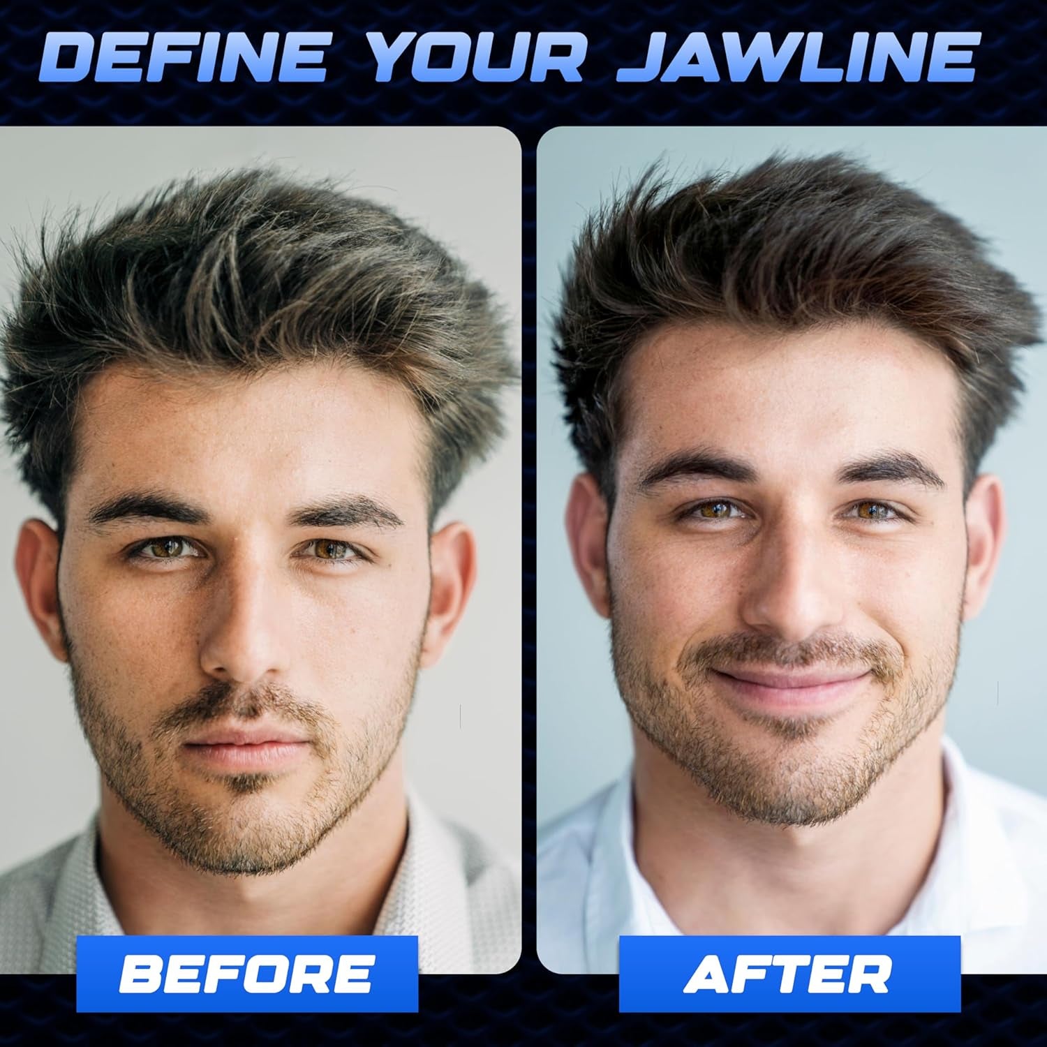 Premium Jaw Exerciser for Men & Women | 3 Resistance Levels, Silicone Jaw Traine