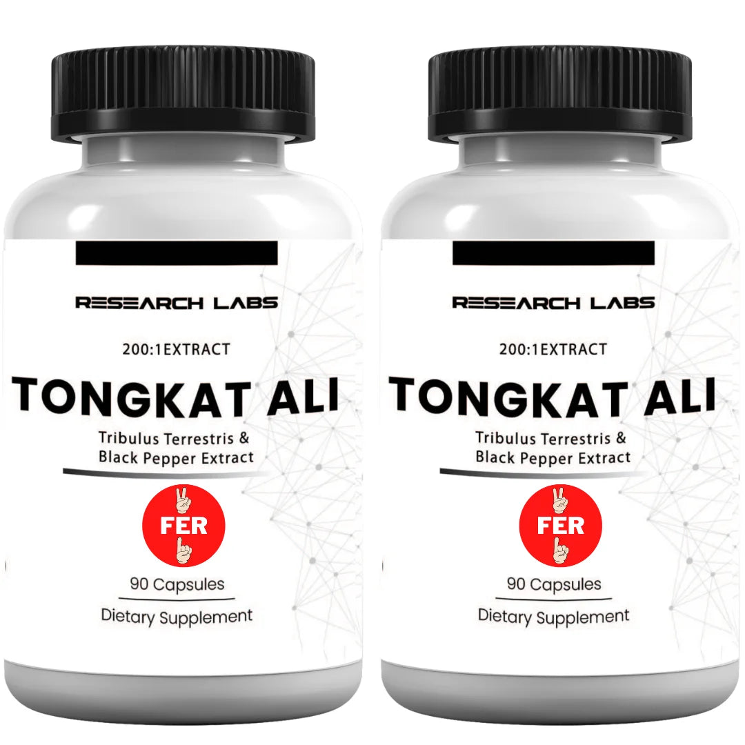 Longjack Tongkat Ali Extract Capsules 200X Strength | 200,000 Mg